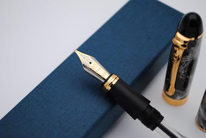 JINHAO X450 Fountain Pen M Nib (Grey Marble)
