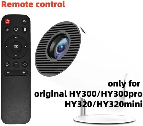 HY320 Universal Replacement Remote Control - Compatible with Magcubic, Xgody, Aubor Projectors | Infrared IR Remote with Easy Access Buttons