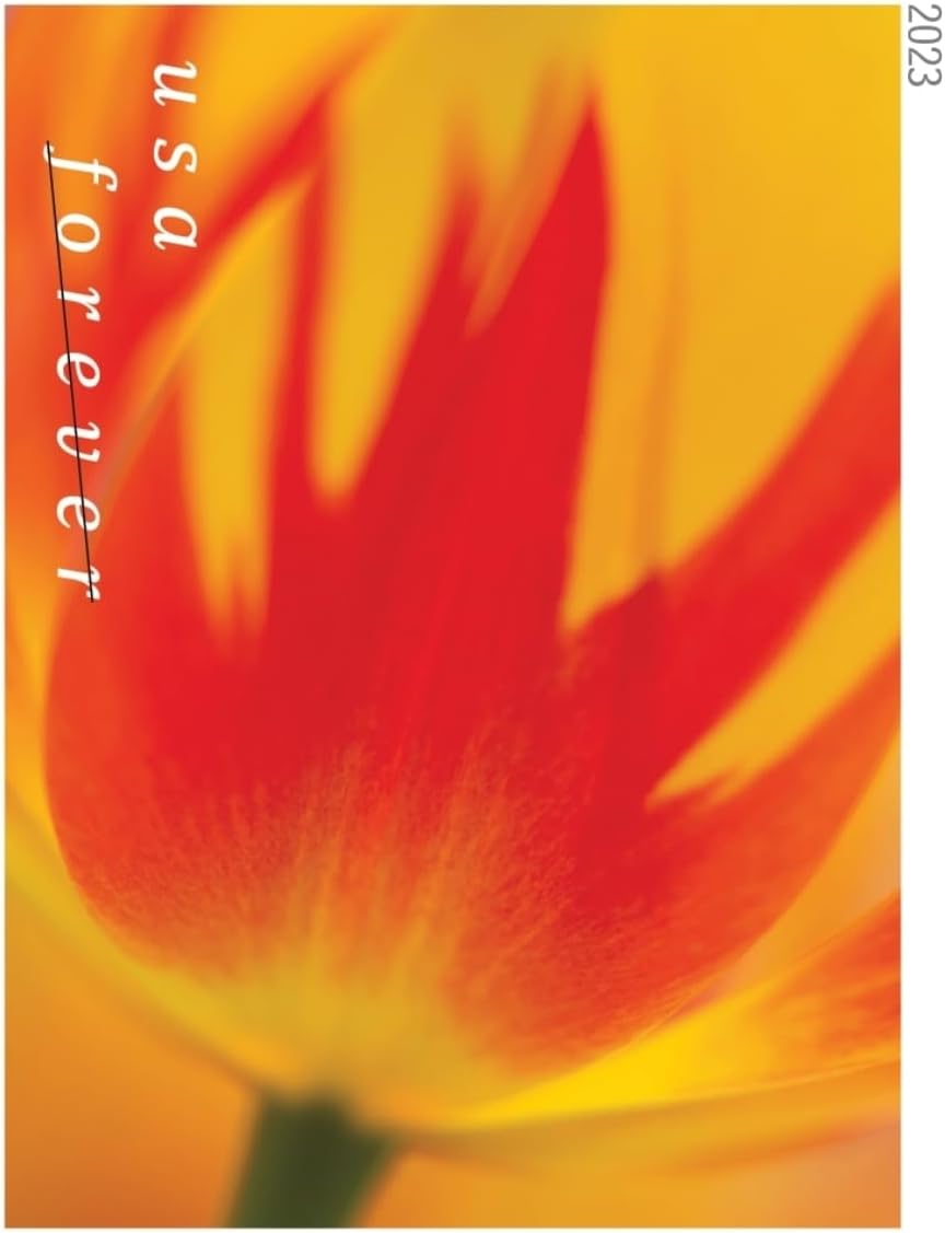 Tulip Blossoms Forever Postage Stamps - Book of 20 Self-Stick Stamps for USPS First Class Mail