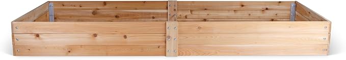Infinite Cedar Select Cedar Raised Garden Bed (4' x 8' x 10.5" H)