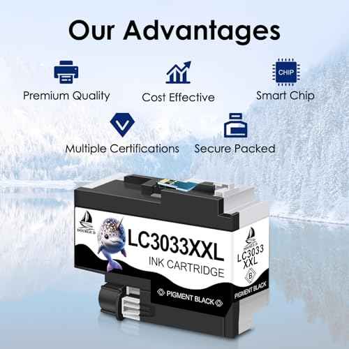 DOUBLE D LC3033 Ink Cartridges Compatible Replacement for Brother LC3033 LC3033XXL 3033 LC3035 3035 for Brother MFC-J995DW MFC-J805DW MFC-J815DW MFC-J995DWXL MFC-J805DWX (2BK/C/M/Y, 5 Pack)