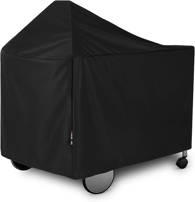 FEVERCOVER Grill Cover for Weber 22 Inch Performer Deluxe Charcoal, Heavy Duty Waterproof 7152 BBQ Grill Covers