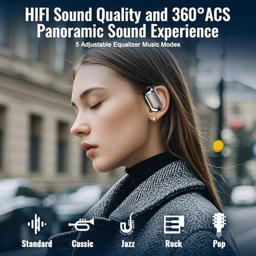 Translation Earbuds AI 144 Language Traductor, Bluetooth 5.4 Headphones Translator, LCD Touch Screen, Earphones Fit iOS and Android Ideal for Travel Business Learning, Free Subscription(Gray)