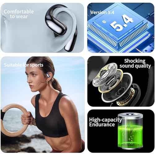 AI Language Translator Earbuds, Translation Earbuds Real Time, 3-in-1 Earbud Translator 144 Languages & Accents, Translation Headphones Fit iOS & Android for Travel Business Learning (A38 Pink)
