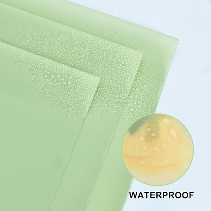 BEISHIDA 20 PCS Light Green Floral Wrapping Paper-Matte Waterproof Flower Wrapping Paper Bouquet for Florist Supplies, DIY Crafts, Gift Packaging, Wedding, Birthday Gift