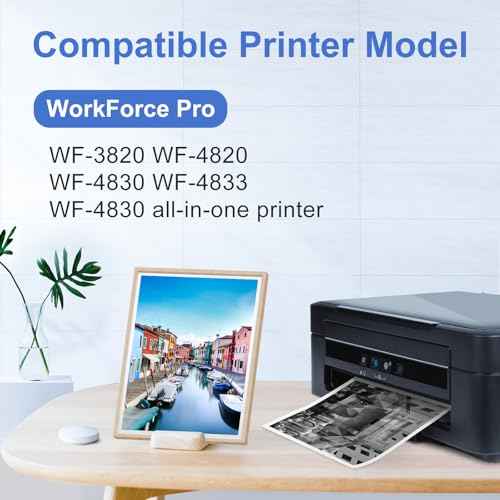 myCartridge SUPRINT 822XL Black Ink Cartridge Remanufactured for Epson 822XL Ink Cartridges Replacement for 822XL Black for Workforce Pro WF-3820 WF-4830 WF-4833 WF-3823 WF-4820 WF-4834 Printer 2 Pack