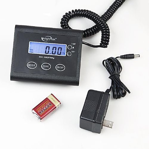 WeighMax W-4830 Industrial Postal Scale - 330lb Capacity for Accurate Weighing