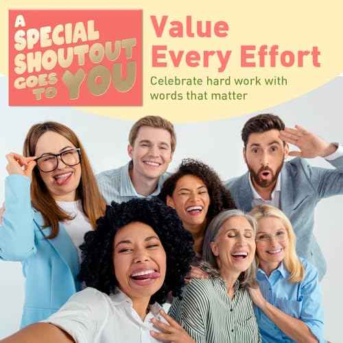 S&O Employee Appreciation Cards for Coworkers - 8 Designs - Assorted Thank You Cards with Envelopes - For Office Staff Recognition, Work Anniversary & Gratitude - Staff Appreciation, 4x5.5¡±