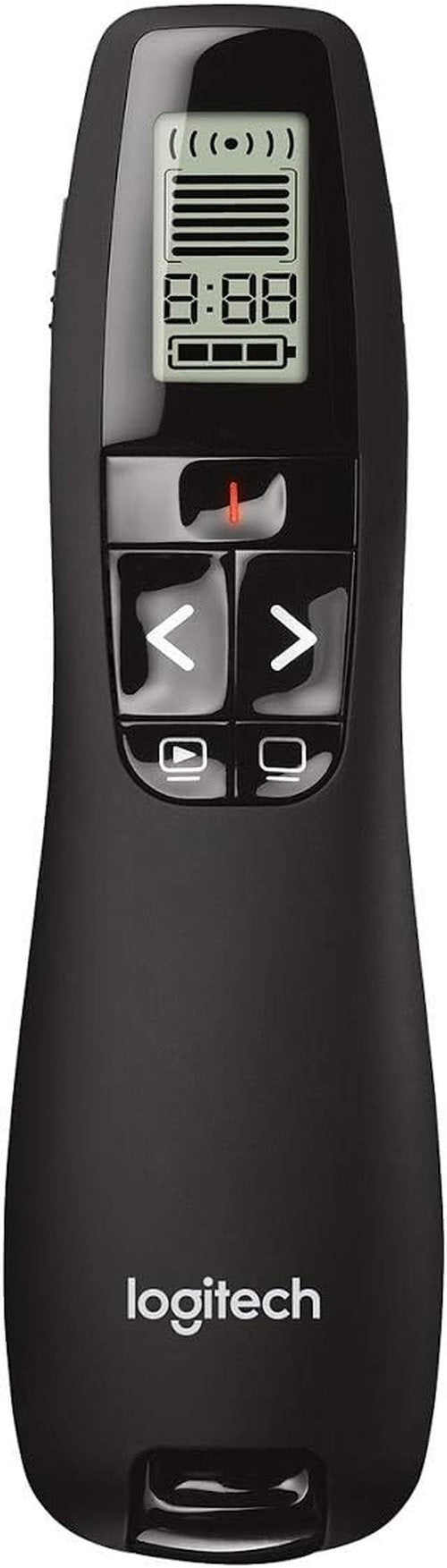Logitech Wireless Presenter R800 - Green Laser Pointer Clicker for Effortless Presentations