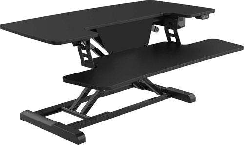 FLEXISPOT 40" Electric Height Adjustable Standing Desk - Motorized with Drawer & Quick Release Keyboard Tray for Home/Office