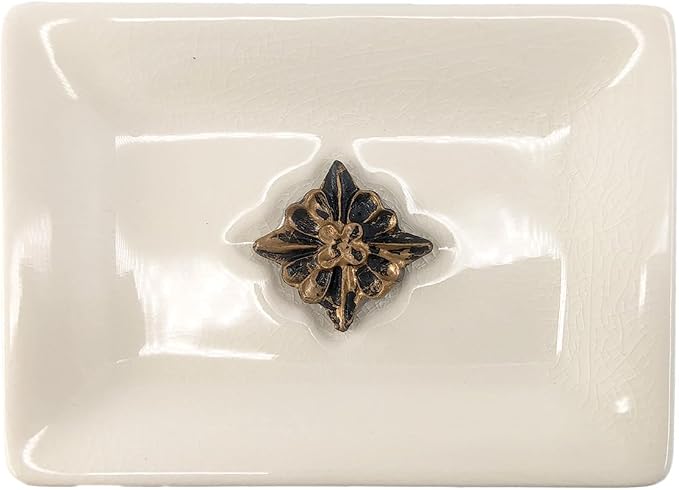 ornerx European Style Soap Dish of Bathroom Accessories