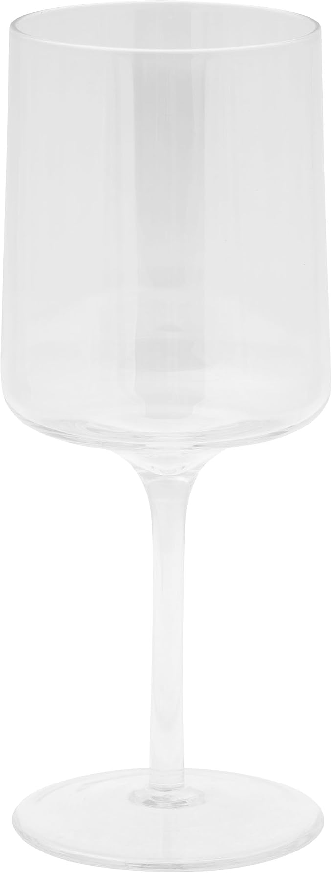 Karma Mid Century Wine Glass Clear Set Of Eight
