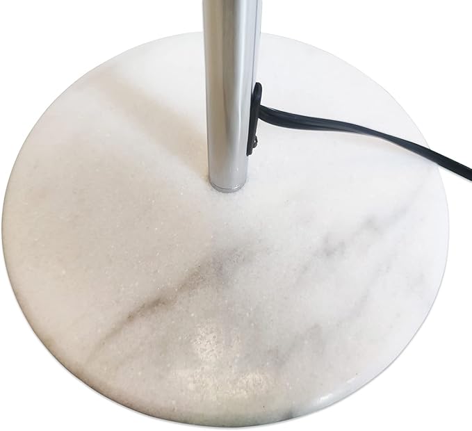 Hsyile Modern Creative Floor Lamp for Living Room,Bedroom,Office,Globe High Pole Standing Lamp, Tree Lamp Chrome Finish,9 Bulbs Included
