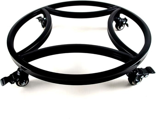 Zhongma 18.1" Plant Caddy with Wheels, Heavy Duty Construction, 300 Lbs Capacity, Load-Bearing Wheels with Brakes