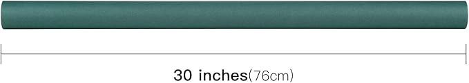 RUSPEPA 30"x 393"(32.8') Dark Green Kraft Wrapping Paper Large Jumbo Roll, Recyclable Green Art Gift Wrap Paper for Christmas Gift Wrapping, Table Covering, Art & Craft Supplies, Bouquet Flower, 80GSM