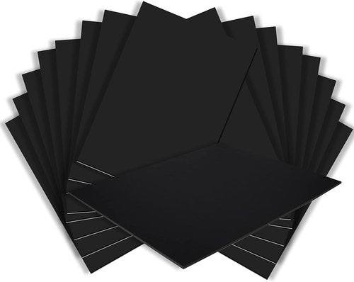 Black Foam Board | 11x17 Inches | 250 Pack | 3/16 Inch Thick Quality Foam Core for Posters