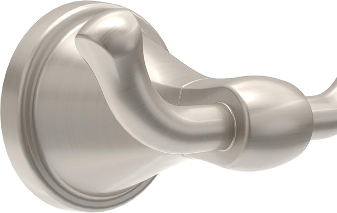 Delta Faucet Becker (1-Pack) Towel/Robe Hook for Bathroom, SpotShield Brushed Nickel, Wall Mounted BCK35-DN