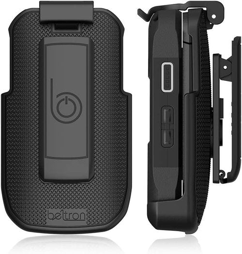 BELTRON Holster for Kyocera DuraXV & DuraXE - Heavy-Duty Rotating Belt Clip Case for Flip Phones