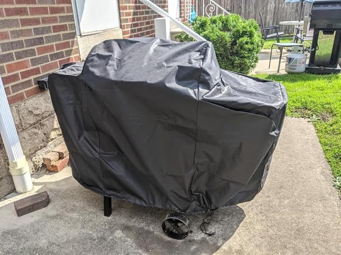 ZJYWSCH Grill Cover for Pit Boss 440D2 440D 440 Deluxe Ranch Hand 440TGR1 456D 456D3 Wood Pellet Grill Smoker Waterproof Pit Boss 440 Grill Cover Mile Hybrid 600HY Heavy Duty