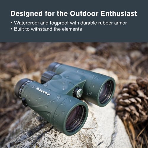 Celestron - Nature DX 8x42 Binoculars | Perfect for Birdwatching & Outdoor Adventures - Waterproof, Fogproof, Multi-Coated
