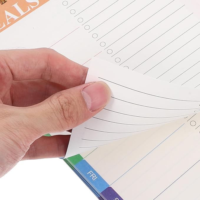 SOPOTUTU Daily Task Recording Notepad Pages Spiral Planner Notepad for Schedule with Clear Layout Do List Portable Lightweight Design for Daily Planning and Management
