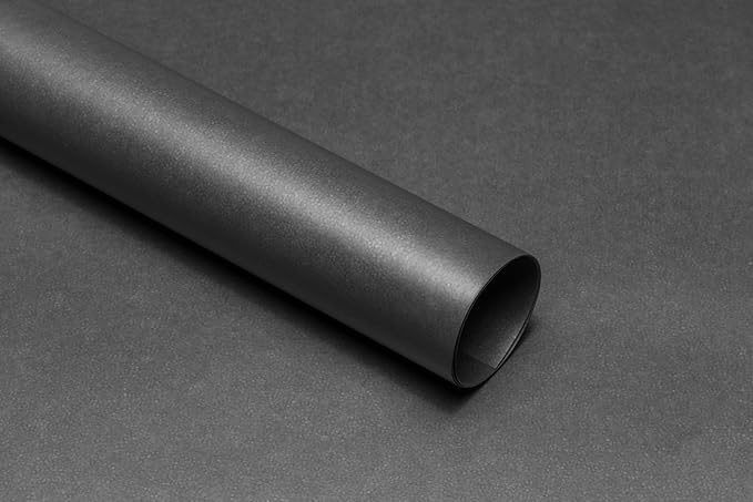 Simple Solid Color Waterproof Floral Wrapping Paper 1 Roll Florist Supplies Waterproof Flower Bouquet Wrapping Paper Floral Supplies for Fresh Flowers,DIY Crafts, 22.8in x 49.2ft (Senior Gray)