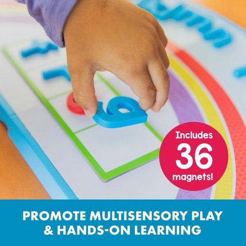 Educational Insights ABC Arc Mat - Magnetic Alphabet Magnets Set for Kids | Spelling & Letter Learning Activity Ages 3-5