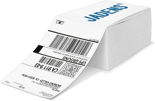 JADENS Thermal Shipping Labels - 500 Pack | 4x6 Inch Size for Efficient Labeling