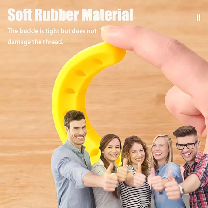 Cable Holder Clips，5 Packs Yellow Cable Management Cord Organizer Clips Silicone Self Adhesive for Desktop USB Charging Cable Nightstand Power Cord Mouse Cable Wire PC Office Home(7-5-3-2-1 Slots)
