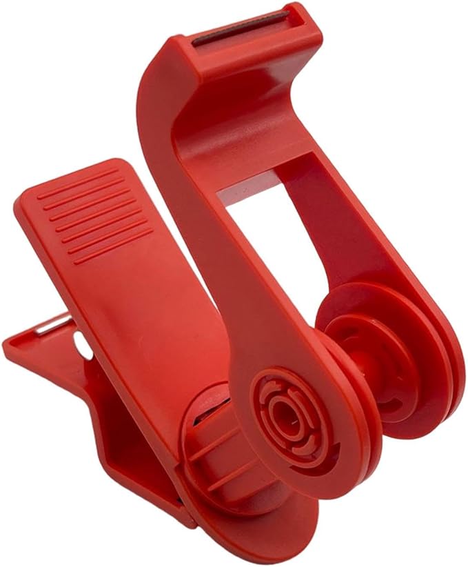 Milageto Desktop Tape Dispenser Desk Tape Holder Desk Accessories Easy Setup & Storage Flexible Rotation Tool Clamp for Gift Wrapping