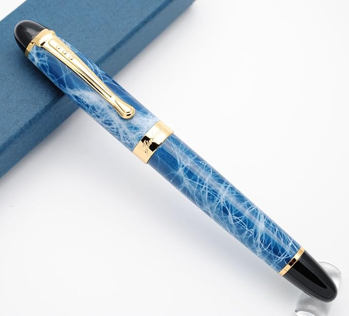 JINHAO X450 Fountain Pen M Nib (Green Marble)