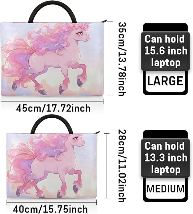 Hsnar 15.6 Laptop Case Briefcase Handbag with Accessory Pocket Slim Laptop Bag Laptop Sleeve