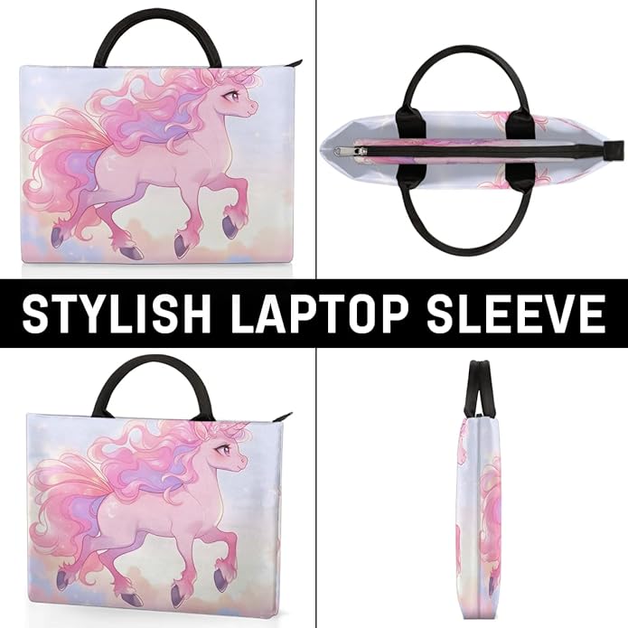 Hsnar 15.6 Laptop Case Briefcase Handbag with Accessory Pocket Slim Laptop Bag Laptop Sleeve