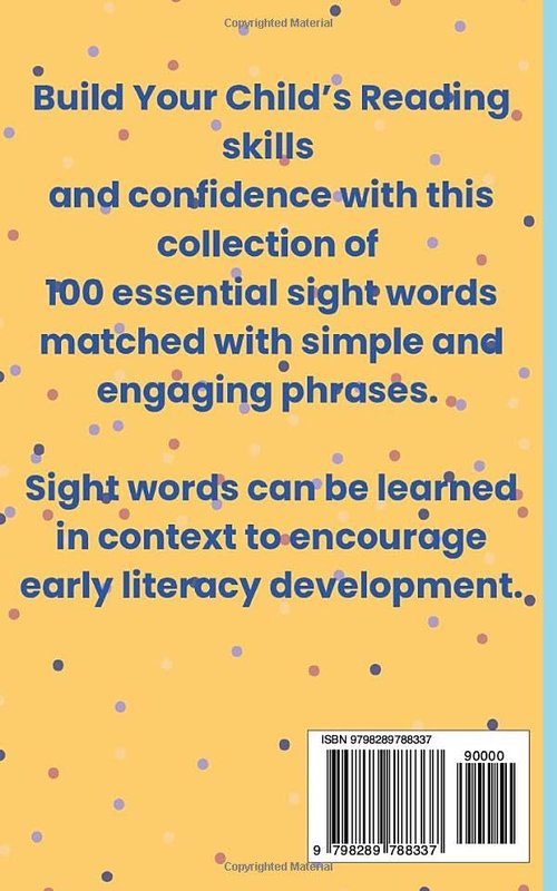 Regine Switzerland Sight Words Made Simple Book 1 - 100 Essential Words for Kindergarten & First Grade