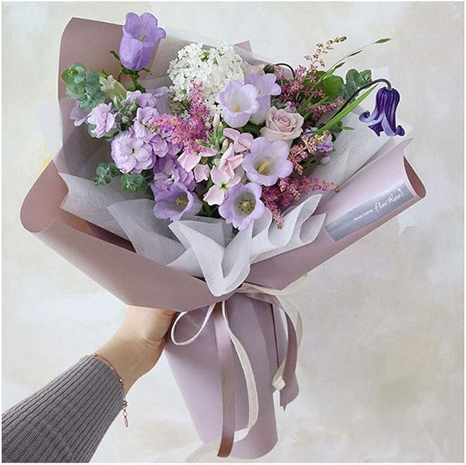 FWSA WRAPS Flower Wrapping Paper Roll Korean Floral Bouquet Packing Supplies Waterproof Fresh Flowers Gift Packaging Marterials (COLOR 6)