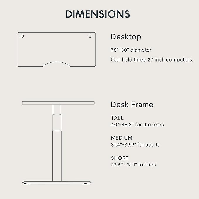 FLEXISPOT E6 Pro Oval Leg Dual Motor 3 Stages Bamboo Whole-Piece Electric Standing Desk 78x30 Inch Board Height Adjustable Electric Sit Stand Up Desk (White Frame + Bamboo Whole-Piece Curved Desktop)