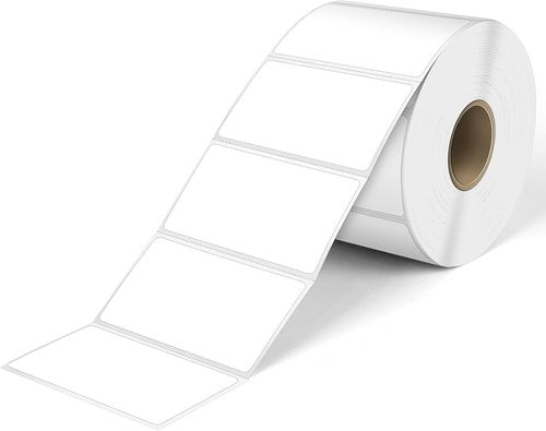 L LIKED Direct Thermal Labels - 2.25" x 1.25" Permanent Adhesive Barcode Address Labels | 1000 Labels per Roll