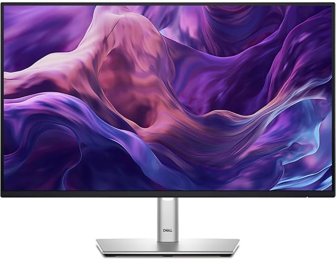 Dell P2425H 24" Full HD IPS Monitor – 1080p, 16:9, DisplayPort & USB 3.0 Cables – Latest Model – Boomph's Comprehensive Ultimate Performance Cloth Solution for Your Workspace