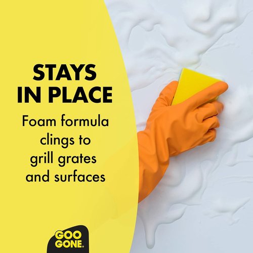 Goo Gone Grill and Grate Cleaner Spray - 24 Ounce | 2 Pack for Effortless BBQ Cleaning and Degreasing
