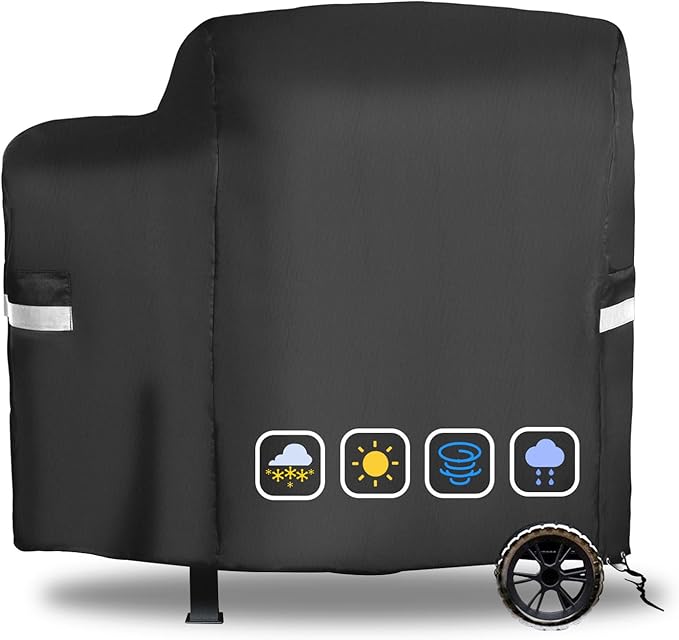 73700 Grill Cover for Pit Boss 700FB, Classic 700,Lexington 540,Lexington 500 Series Wood Pellet Grills, 42 Inch Waterproof BBQ Cover for Pitboss 400FB 700FB Pro 600 and Z Grill 550B