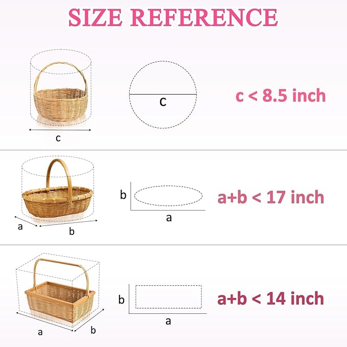 PigPotParty 16"x24" Clear Cellophane Gift Bags - Includes Pink Bows – 10 Pack Cellophane Wrap for Gift Baskets, Plastic Gifts Bags for Girl's Birthday, Baby Shower, Wedding, and Bridal Shower