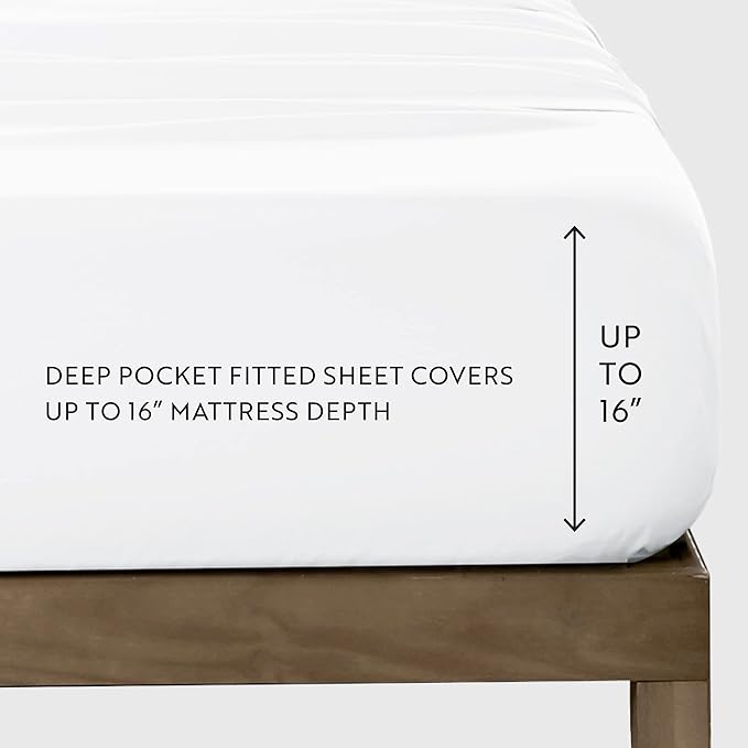 Linen Market 4 Piece California King Bedding Sheet Set (Yellow) - Sleep Better Than Ever with These Ultra-Soft Cooling Bed Sheets for Your California King Size Bed - Deep Pocket Fits 16" Mattress