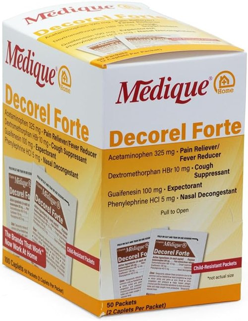 Medique CR Decoral Forte - 100-Count Pack of 2 | Effective Pain Relief Solution