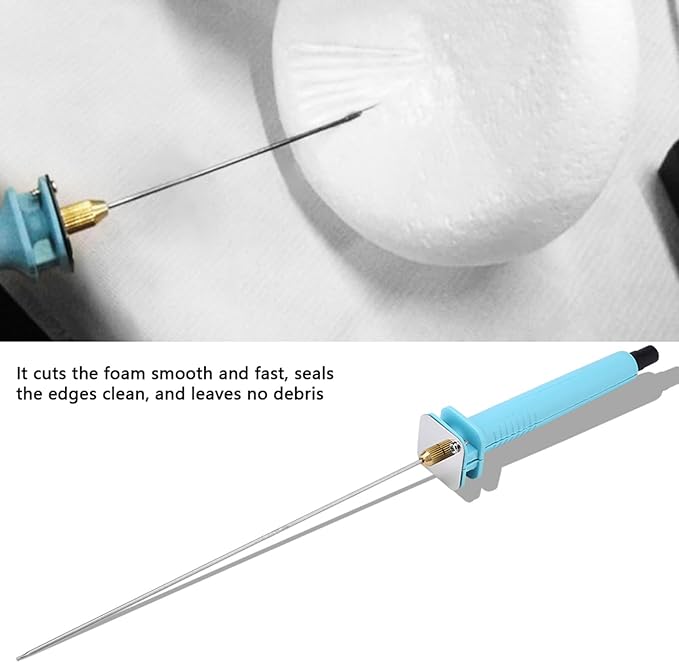 24W 20cm 110-250V Foam Cutter, Styrofoam Cutter, Hot Knife Foam Cutter for Cutting Foam Pearl Cotton