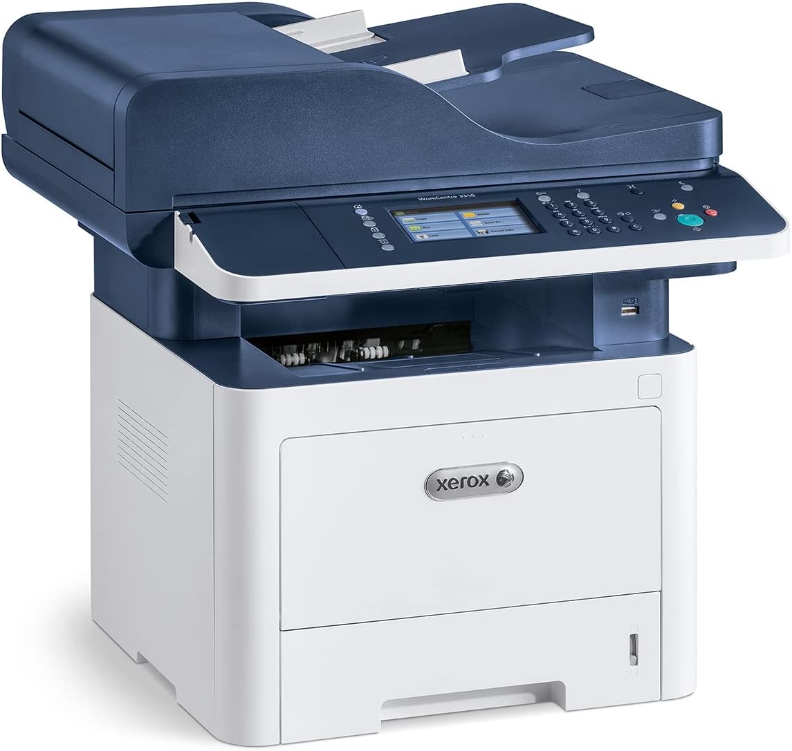 Xerox WorkCentre 3345/DNI - Monochrome Multifunction Printer with Fast Printing Speed & Compact Design