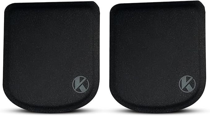 KOVEHN Ultra-Thin Portable Laptop Wrist Rest Pads (Onyx Black)