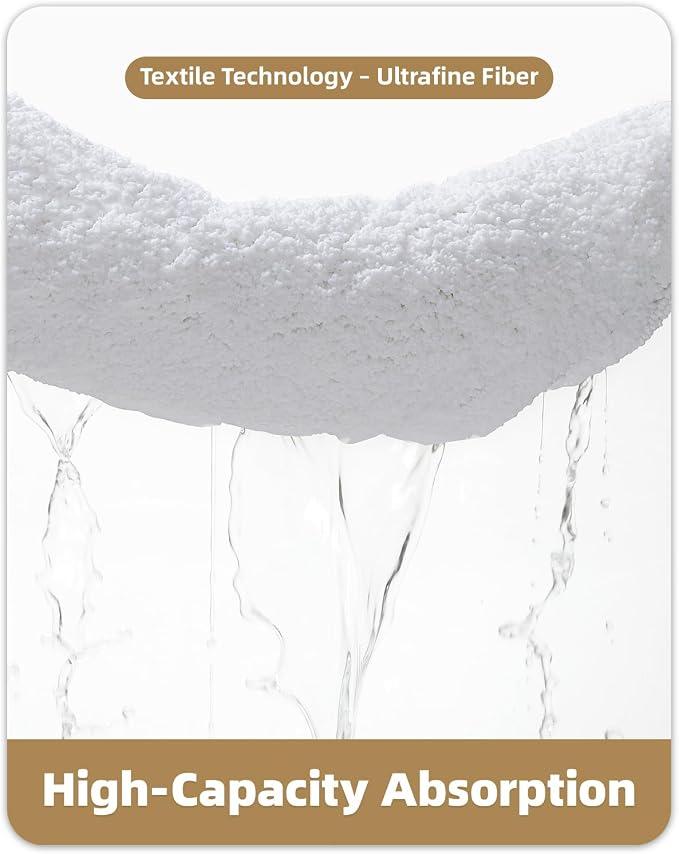 Color&Geometry Small Bath Mats for Bathroom, 16"x24" White Bathroom Rugs, Non Slip, Absorbent, Soft, Washable, Microfiber Bathmat Shower Mat Outside Shower