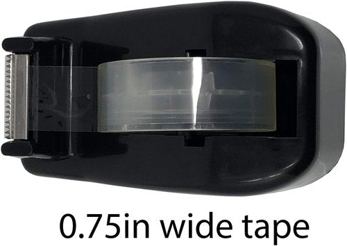 Clipco Premium Small Tape Dispenser - Convenient Pack of 3 with Included Tape for Easy Use