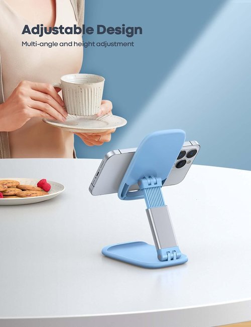 Lamicall Cell Phone Stand - Blue Desk Organizer for 4-8'' Smartphones | Perfect Easter Basket Stuffer
