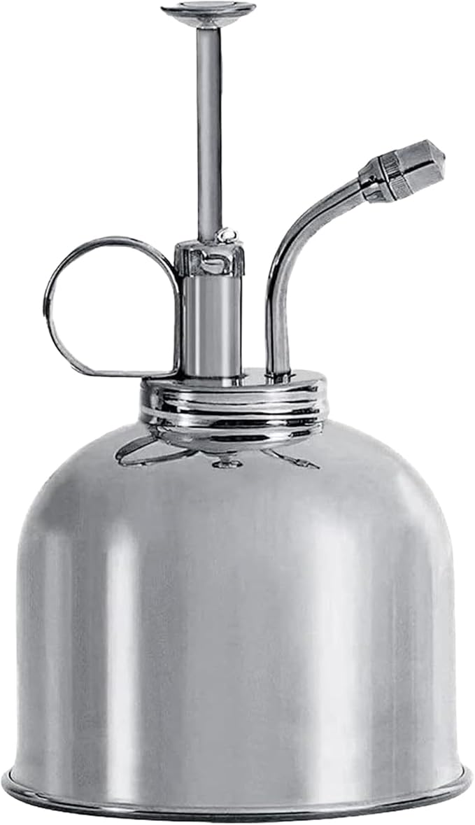 Sustainable Village Watering Can Indoor Plants - Nickel Plant Mister - Stylish and Rust Resistant Watering Cans for Healthy Hydration - Prevents Overwatering